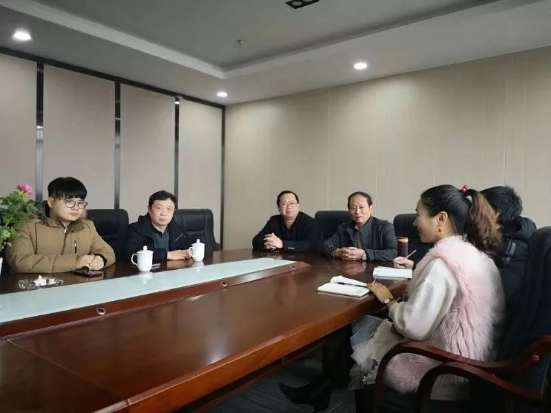 长沙市环境科学学会理事长蔡固平走访学会副理事长单位湖南佳蓝检测技术有限公司