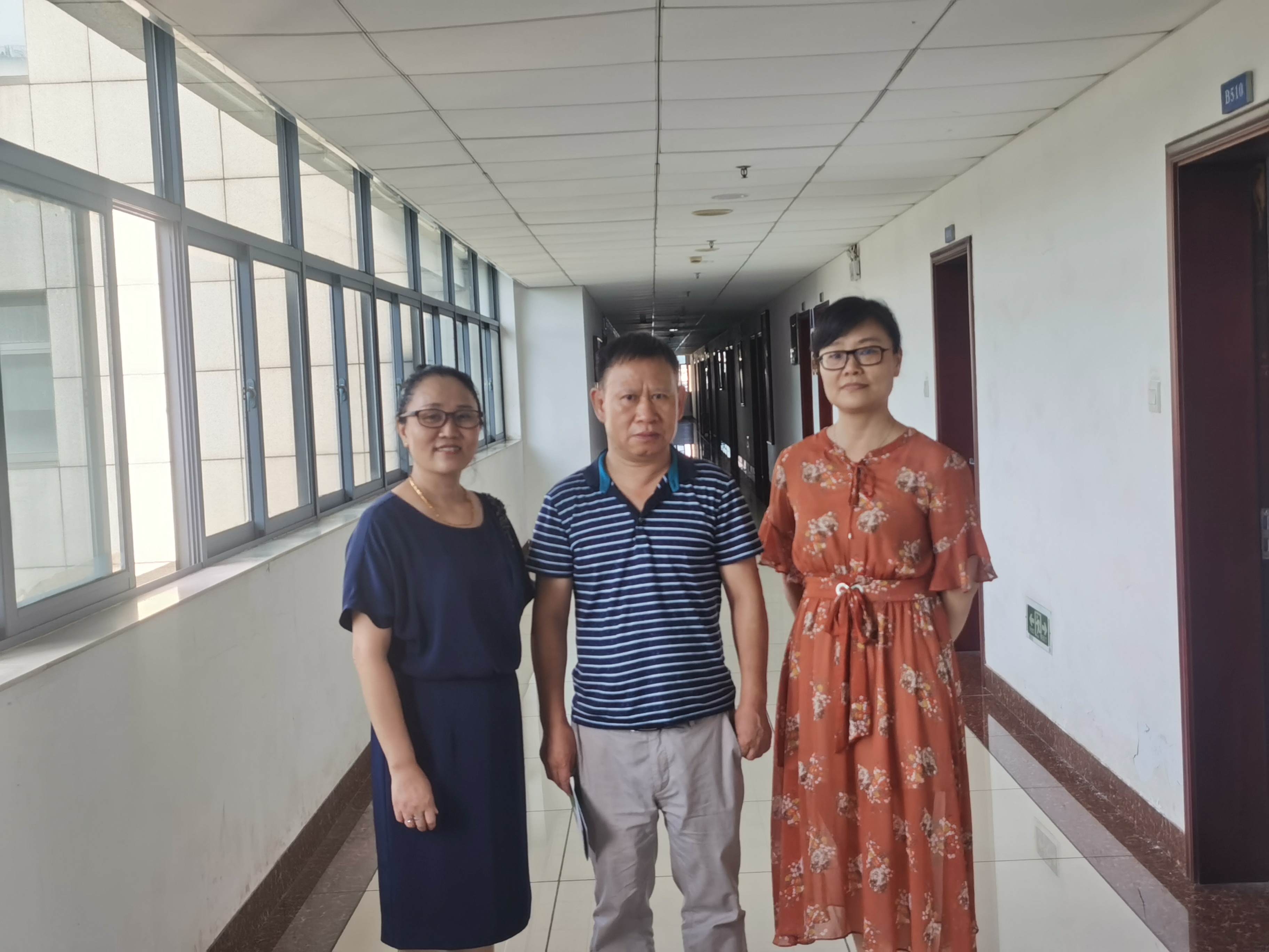 学会秘书长蒋检花走访株洲市环境科学学会